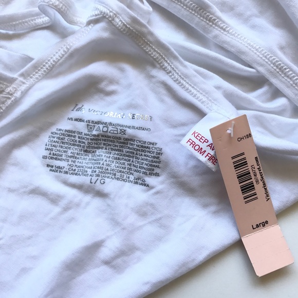 "I Do" Victoria's Secret bridal Bride Crystal top - Picture 7 of 8